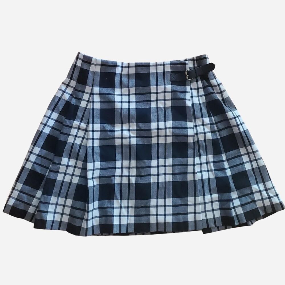 Uniqlo Women's Plaid Mini Skirt Size 4 - Picture 2 of 5
